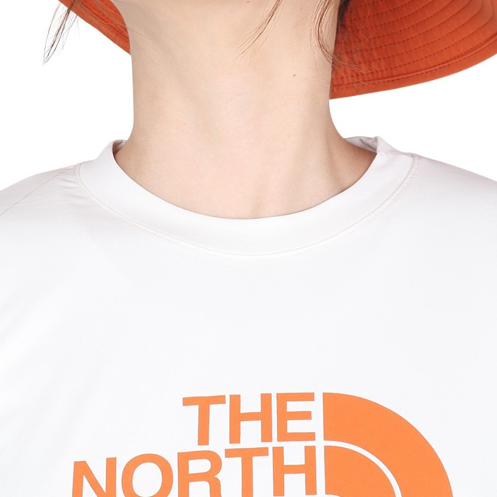 ザ・ノース・フェイス（THE NORTH FACE）（レディース）長袖Tシャツ ロンT ロングスリーブウォータースムースティー NTW12432 WD