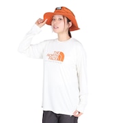 (レディース)長袖Tシャツ ロンT ロングスリーブウォータースムースティー NTW12432 WD