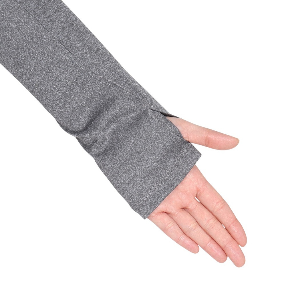 ザ・ノース・フェイス（THE NORTH FACE）（レディース）長袖Tシャツ ロンT ロングスリーブウォータースムースティー NTW12432 Z グレー