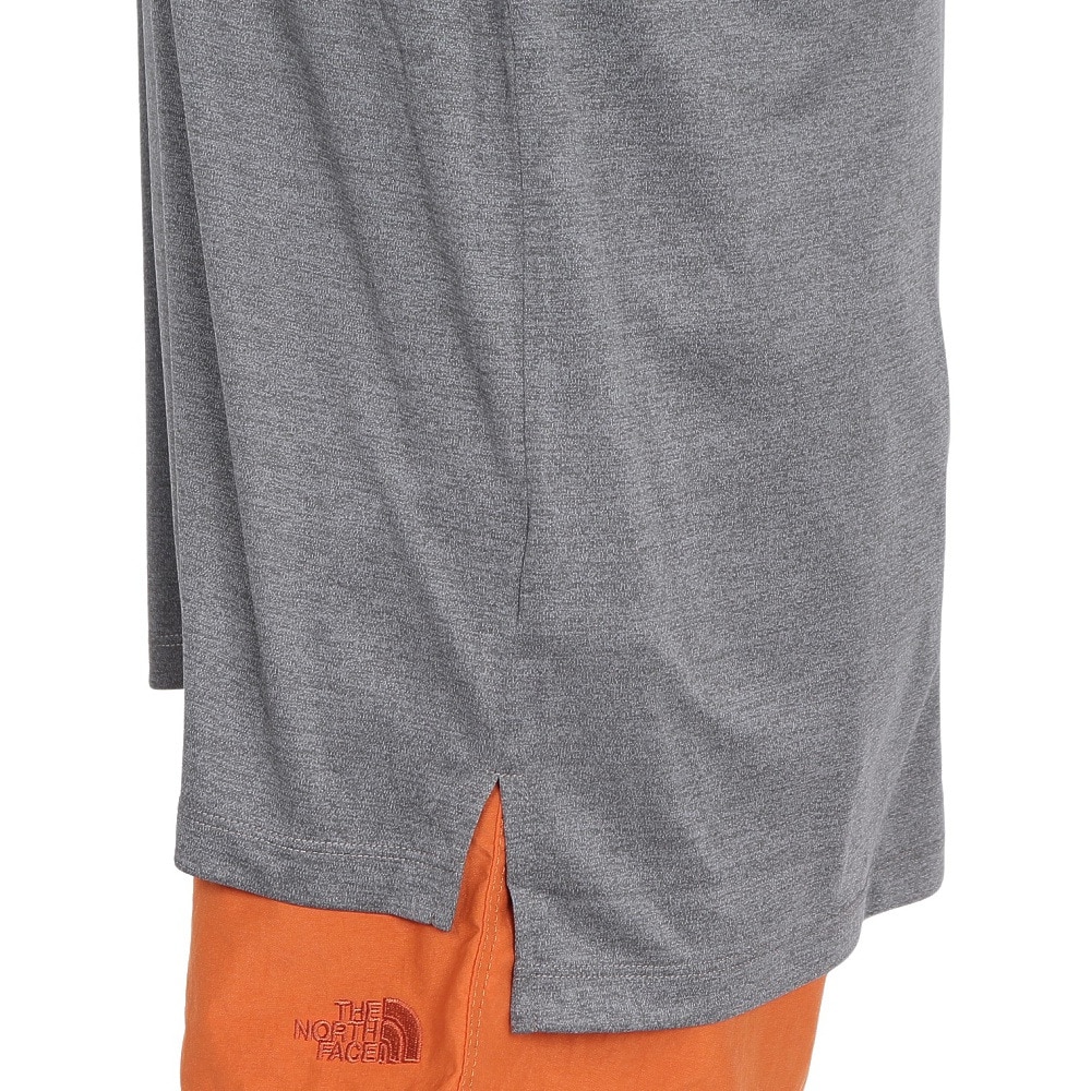 ザ・ノース・フェイス（THE NORTH FACE）（レディース）長袖Tシャツ ロンT ロングスリーブウォータースムースティー NTW12432 Z グレー