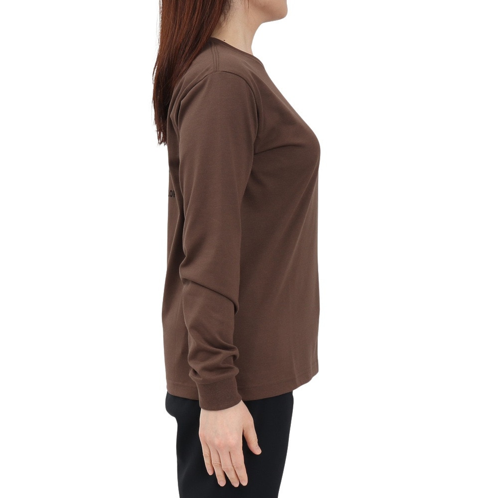 ザ・ノース・フェイス（THE NORTH FACE）（レディース）長袖Tシャツ バックスクエアロゴ NTW32442 SK