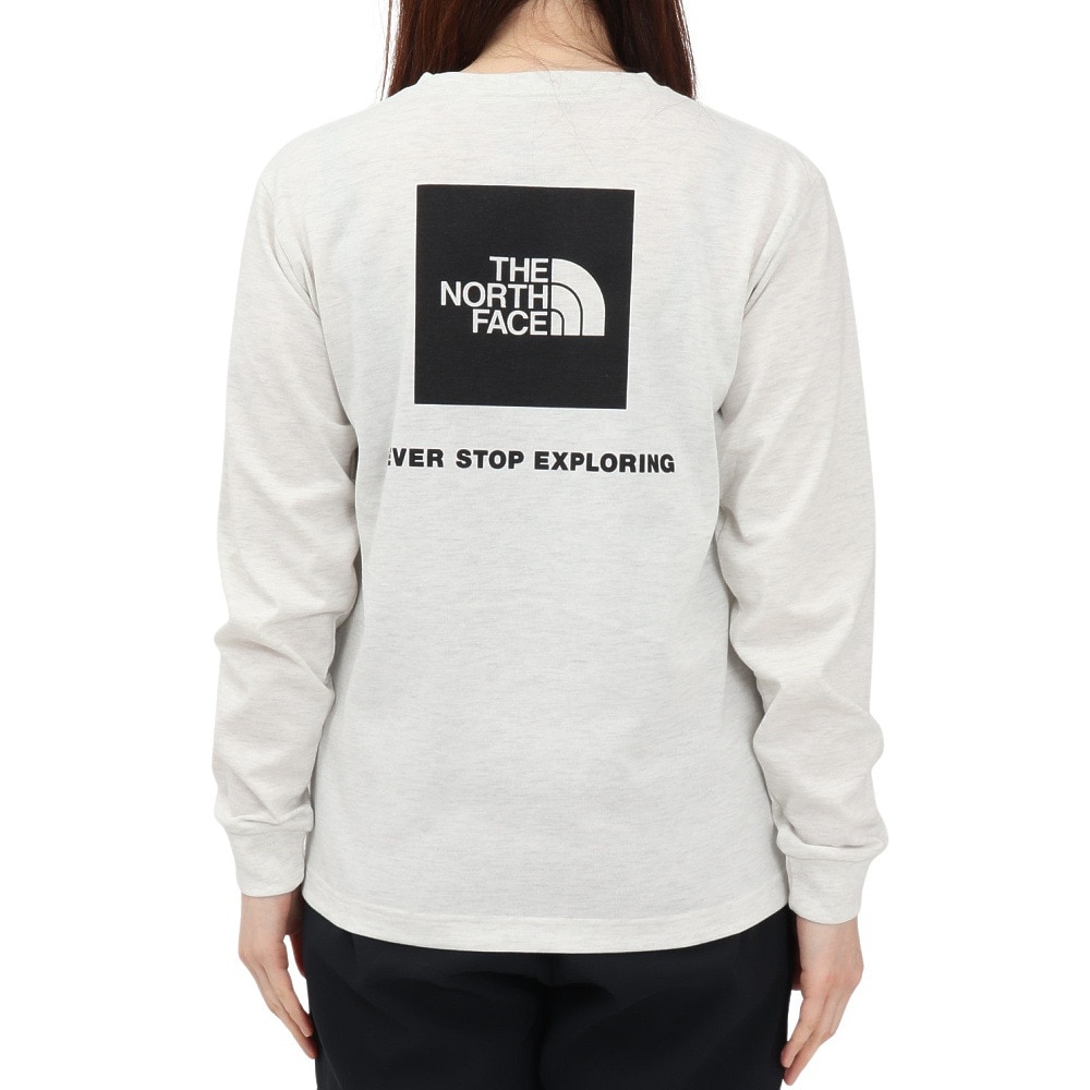 ザ・ノース・フェイス（THE NORTH FACE）（レディース）長袖Tシャツ スクエアロゴ NTW32442 WX