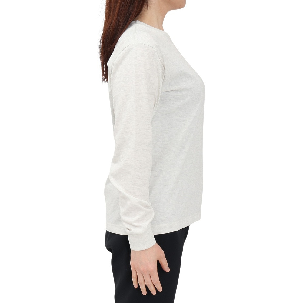 ザ・ノース・フェイス（THE NORTH FACE）（レディース）長袖Tシャツ スクエアロゴ NTW32442 WX