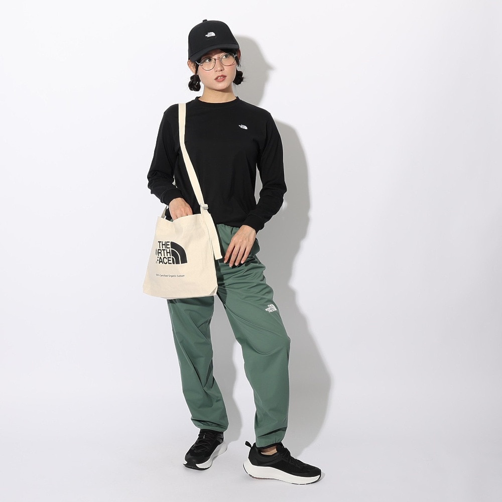 ザ・ノース・フェイス（THE NORTH FACE）（レディース）長袖Tシャツ ロンT ロングスリーブ フラッシュドライヌプシコットン Tシャツ NTW32535 K
