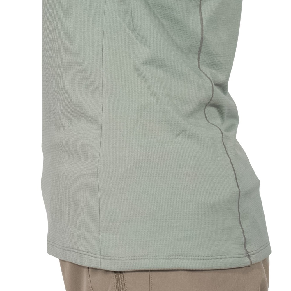 ザ・ノース・フェイス（THE NORTH FACE）（レディース）長袖Tシャツ ロンT フラッシュドライ 3Dジップアップ NTW12201 IG