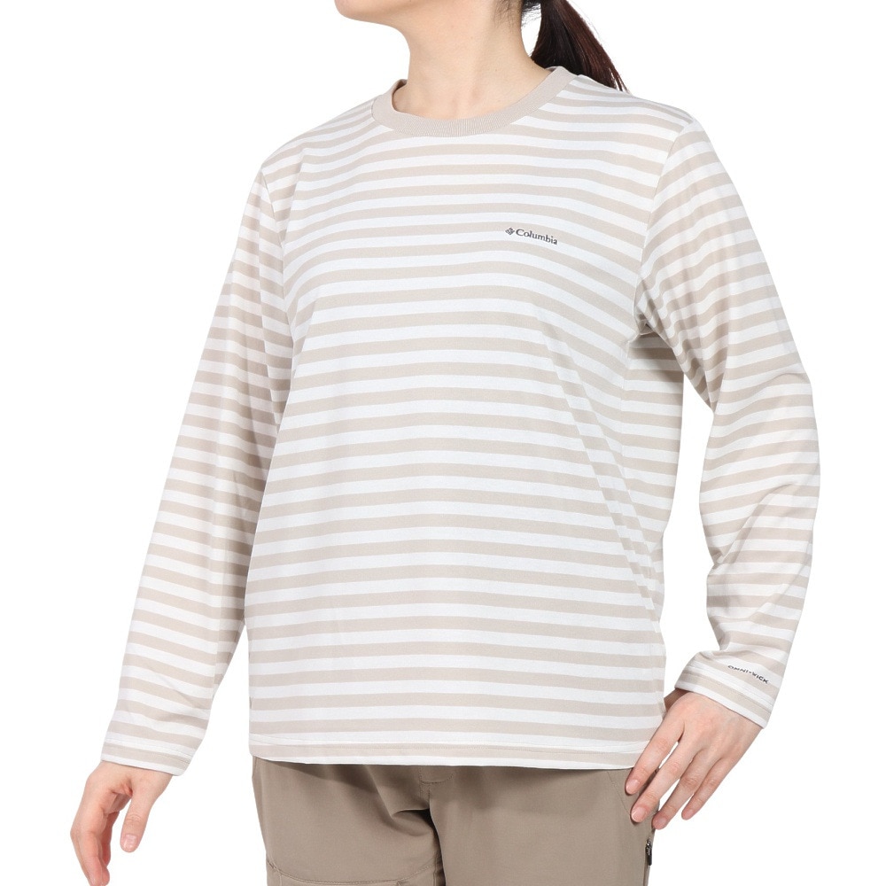 コロンビア（Columbia）（レディース）長袖Tシャツ ロンT クレストトゥーフォレストロングスリーブクルー PL0266 278