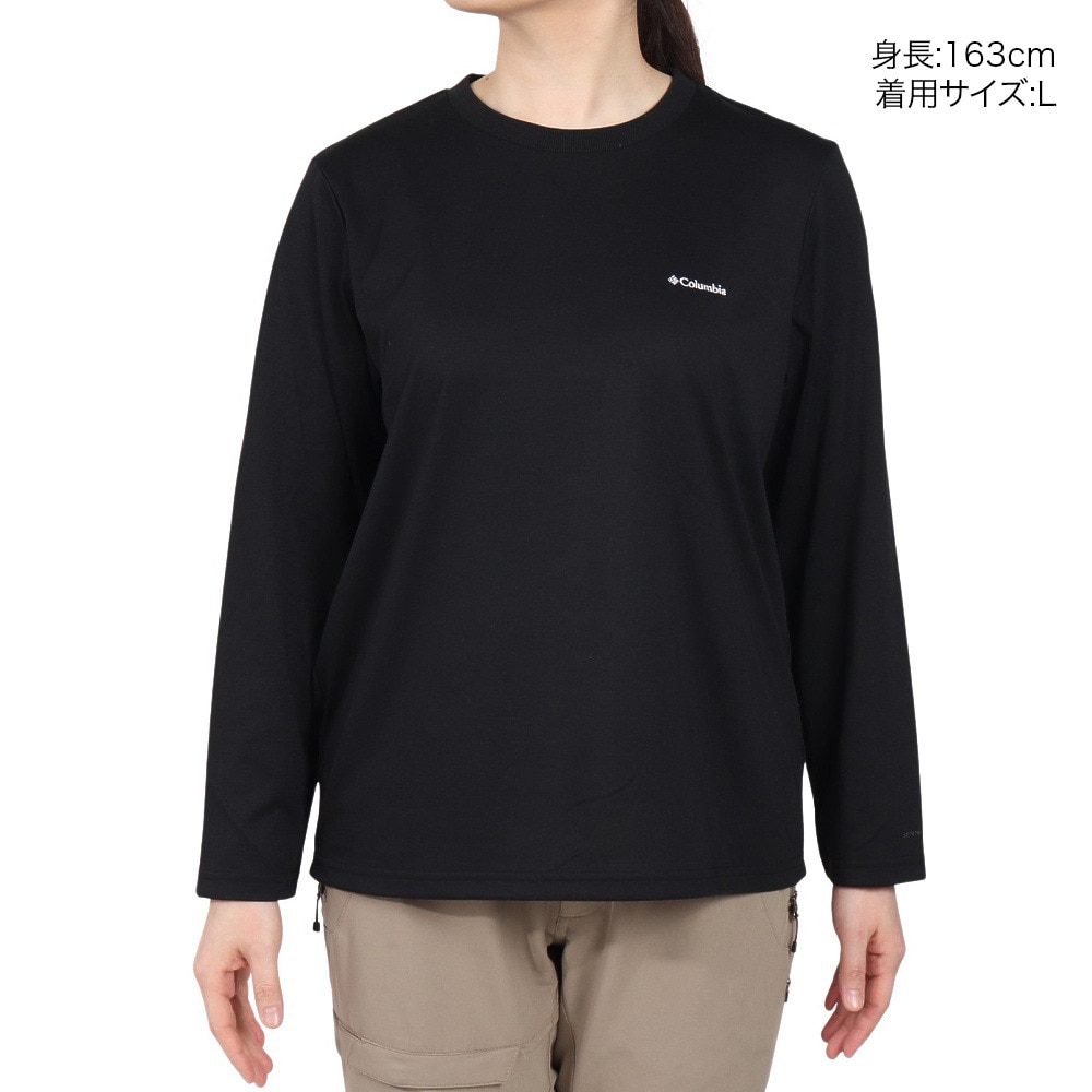 コロンビア（Columbia）（レディース）長袖Tシャツ ロンT クレストトゥーフォレストロングスリーブクルー PL0266 010