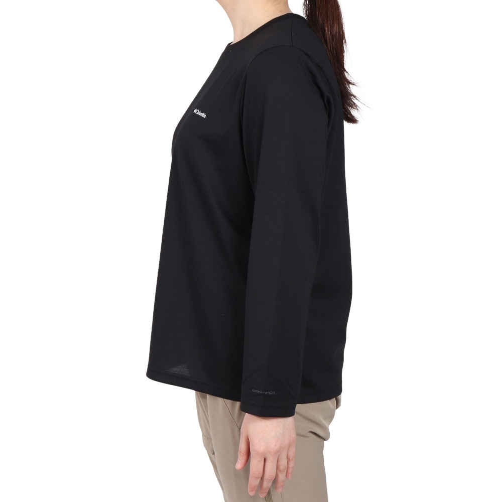 コロンビア（Columbia）（レディース）長袖Tシャツ ロンT クレストトゥーフォレストロングスリーブクルー PL0266 010