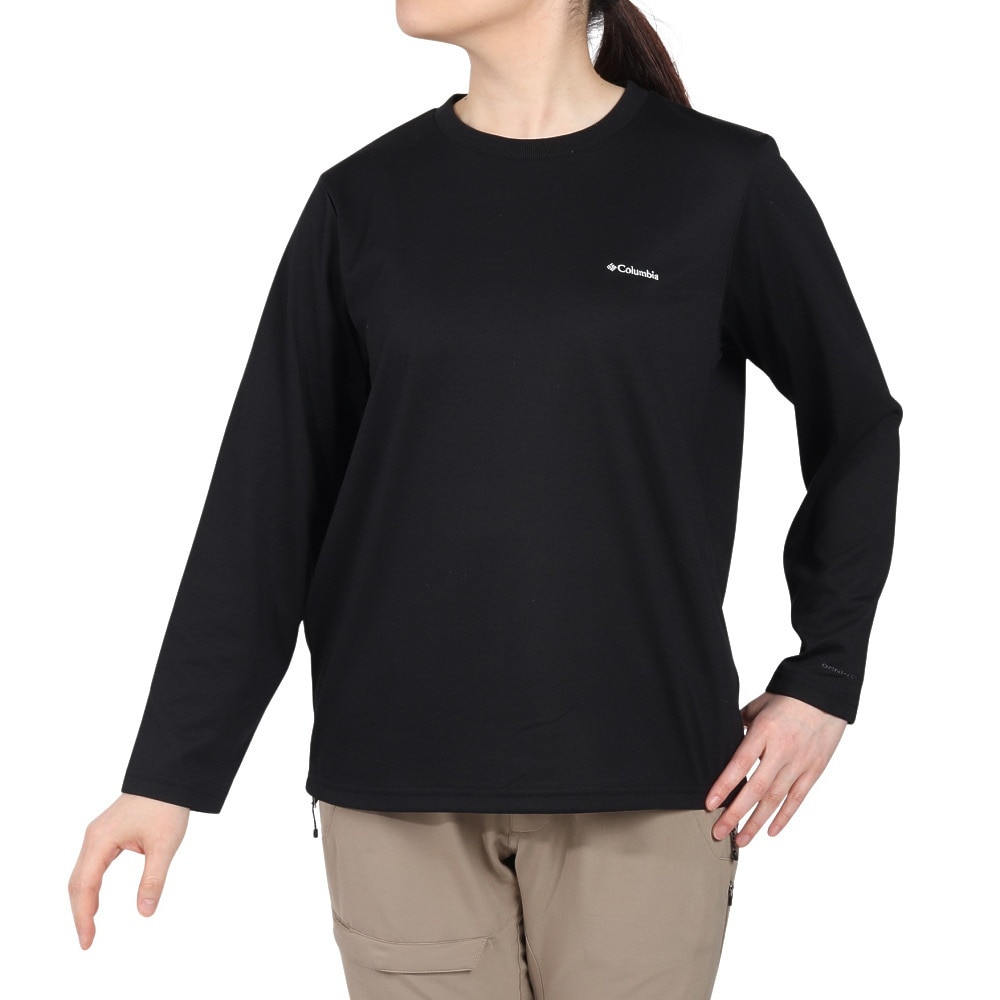 コロンビア（Columbia）（レディース）長袖Tシャツ ロンT クレストトゥーフォレストロングスリーブクルー PL0266 010