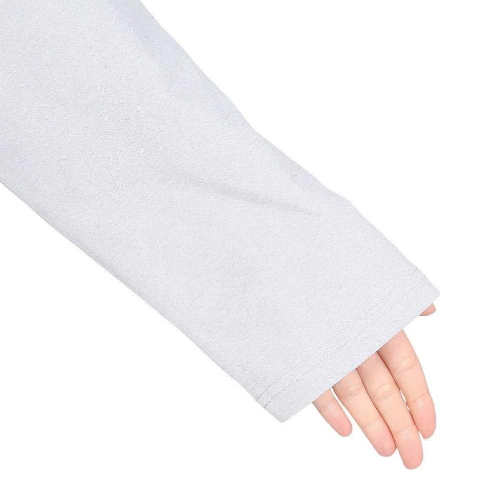 ホールアース（Whole Earth）（レディース）長袖 BEAR Tシャツ WE2TDZ53 GRY ライトグレー