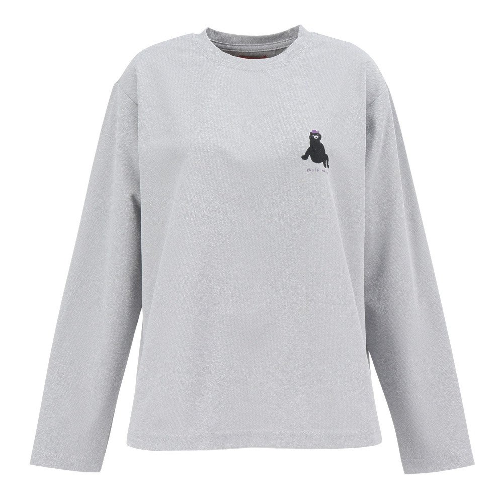 クリフメイヤー(KRIFF MAYER)(レディース)プリント長袖Tシャツ クリフメイヤー(KRIFF MAYER)(レディース)プリント長袖Tシャツ