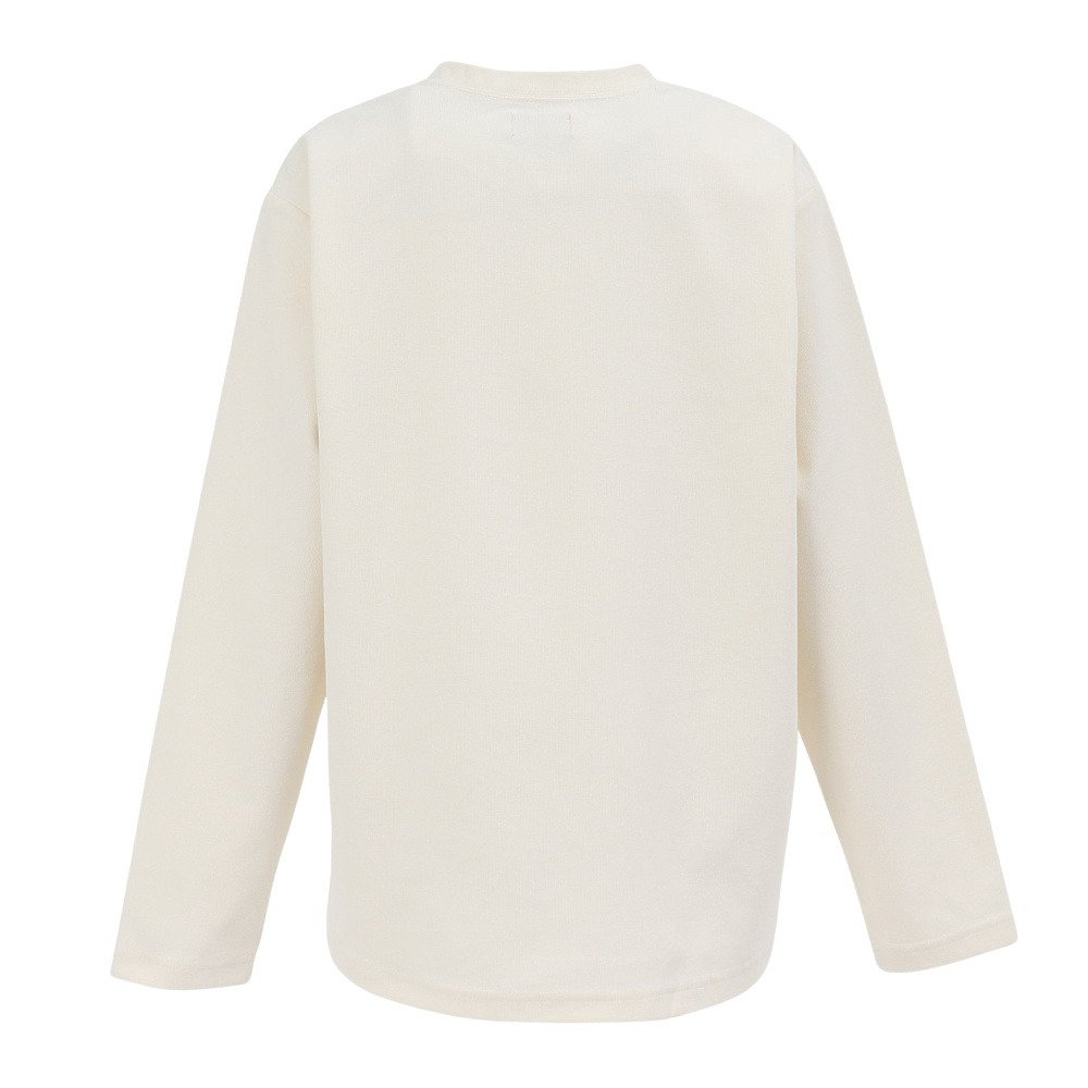 クリフメイヤー（KRIFF MAYER）（レディース）プリント長袖Tシャツ W2527849X:9:NATURAL