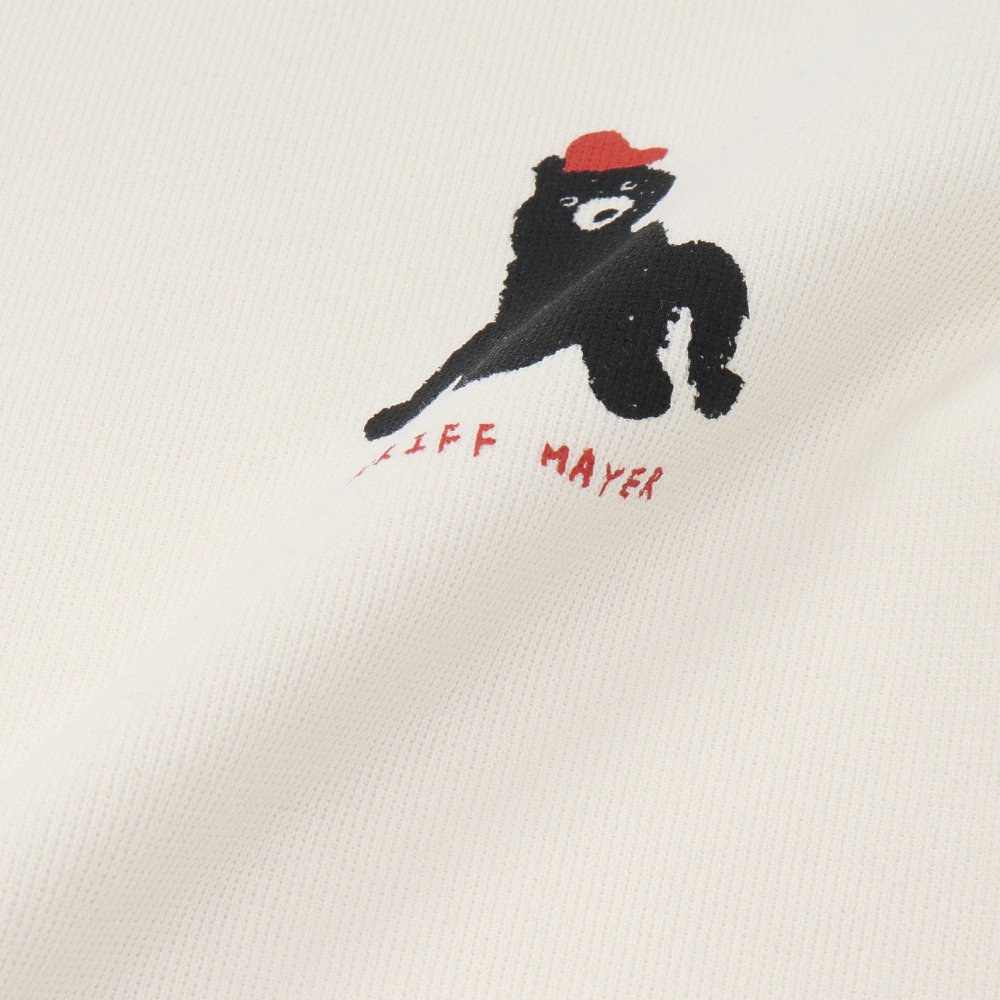 クリフメイヤー（KRIFF MAYER）（レディース）プリント長袖Tシャツ W2527849X:9:NATURAL
