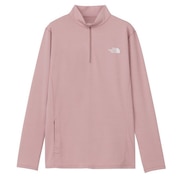 (レディース)長袖Tシャツ ロンT ロングスリーブ フラッシュドライ スリーディージップアップ NTW62505 DM
