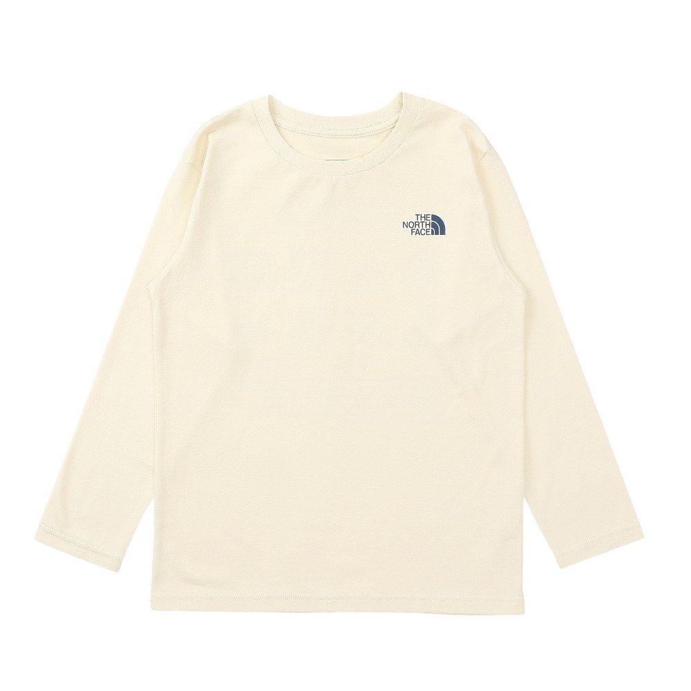 ザ・ノース・フェイス（THE NORTH FACE）（キッズ）キッズ ロングスリーブグラフィックTシャツ NTJ82533 WS