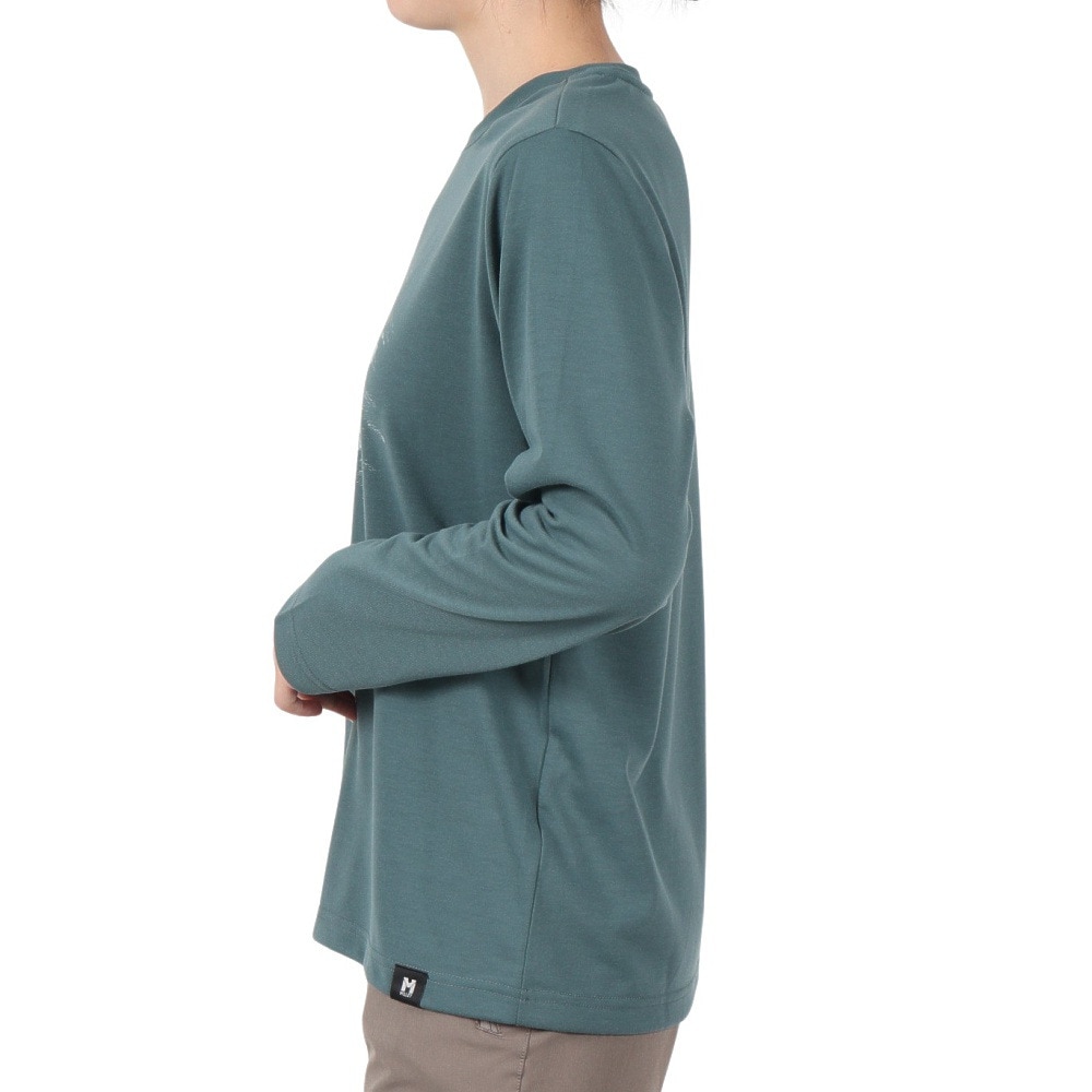 ミレー（Millet）（レディース）長袖Tシャツ ロンT ロングトレイル