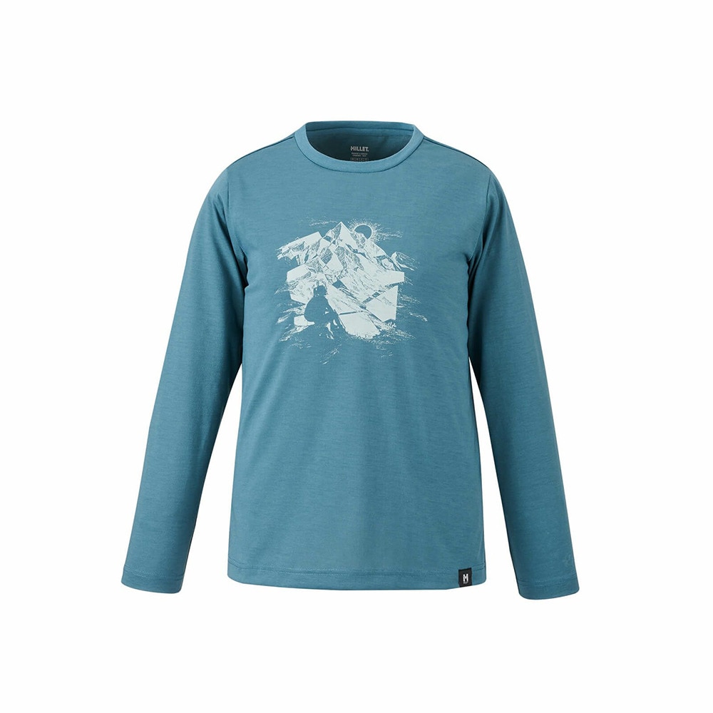ミレー（Millet）（レディース）長袖Tシャツ ロンT ロングトレイル ロングスリーブTシャツ MIV02144-N4238