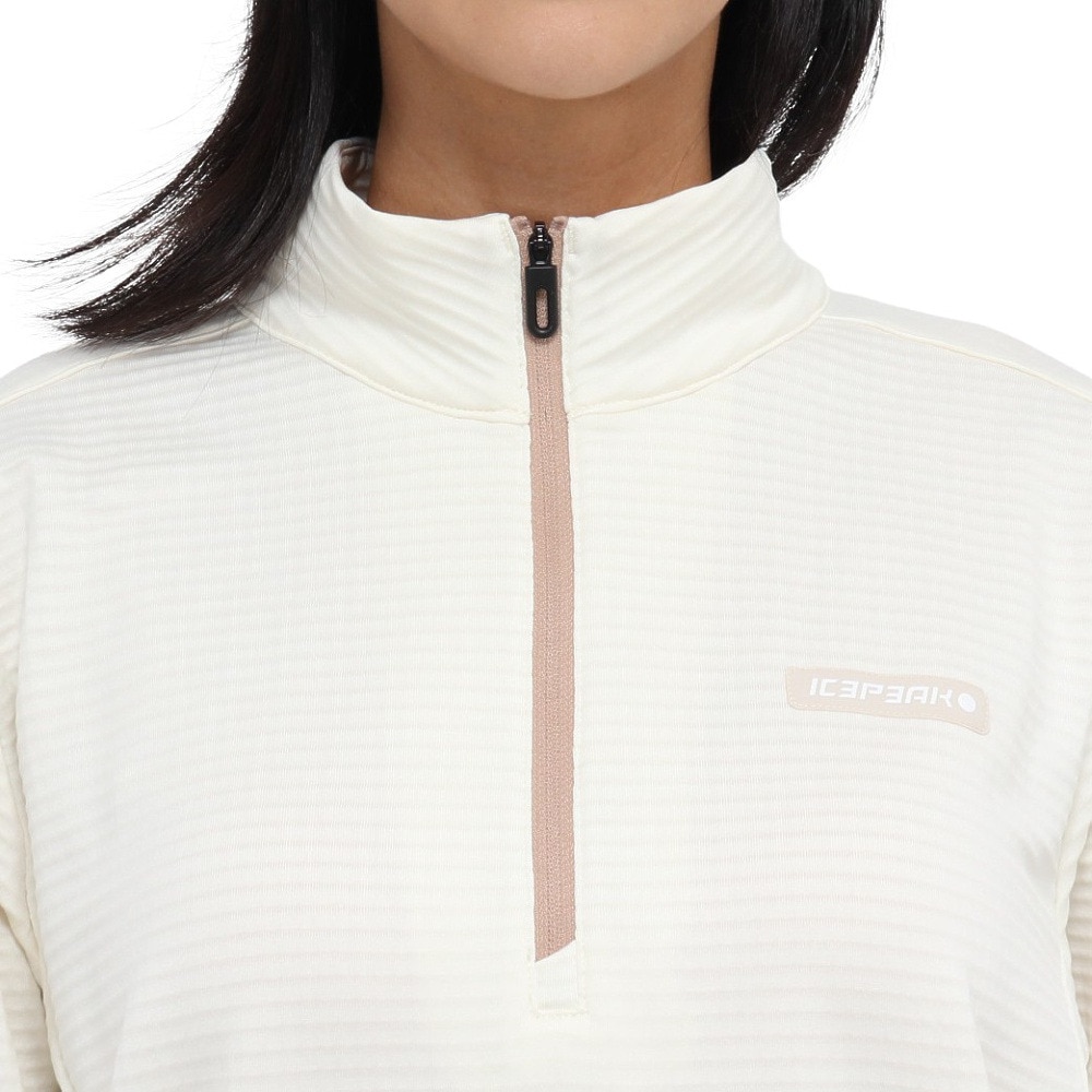 アイスピーク（ICEPEAK）（レディース）長袖 ロングスリーブ ハーフジップ OSAGE WOMEN 54604 176 029
