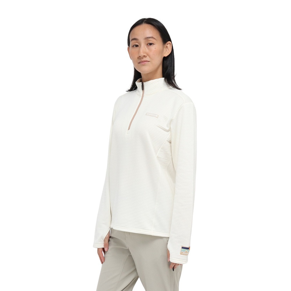 アイスピーク（ICEPEAK）（レディース）長袖 ロングスリーブ ハーフジップ OSAGE WOMEN 54604 176 029