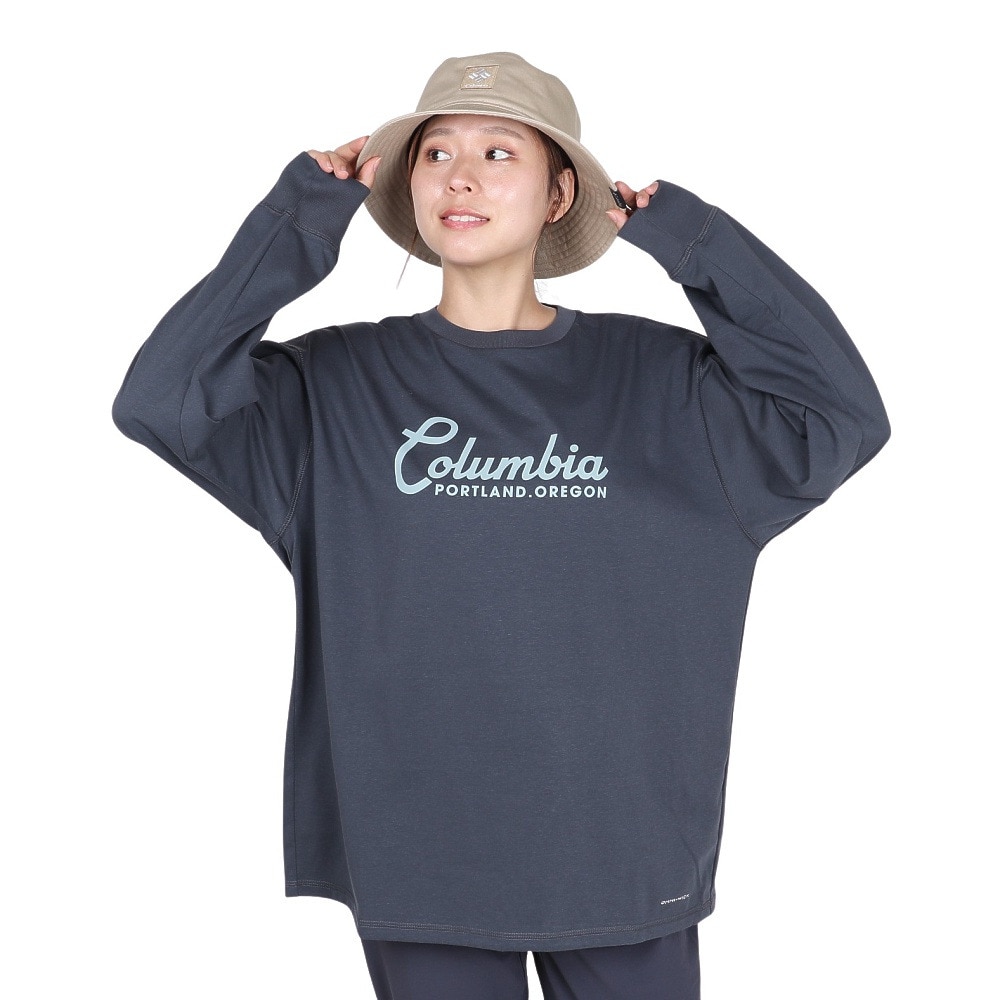 コロンビア（Columbia）（レディース）長袖Tシャツ ロンT チャールズドライブクルー PL1397 011