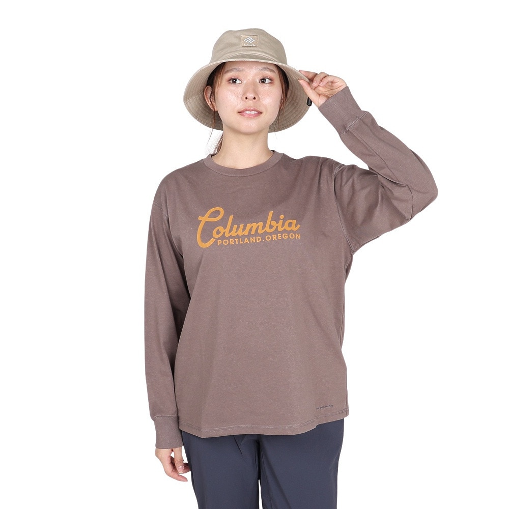 コロンビア（Columbia）（レディース）長袖Tシャツ ロンT チャールズドライブクルー PL1397 254