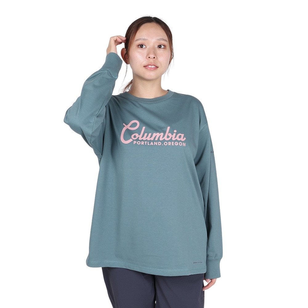コロンビア（Columbia）（レディース）長袖Tシャツ ロンT チャールズドライブクルー PL1397 346