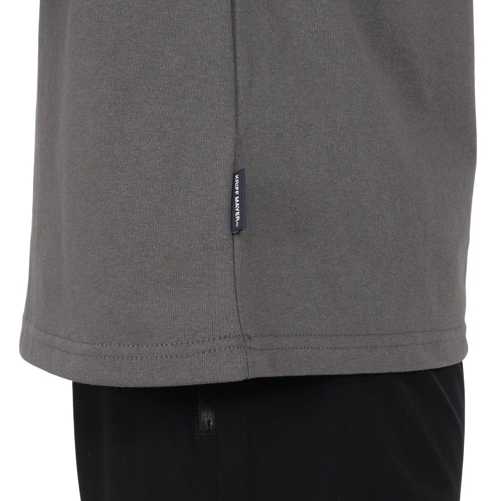 クリフメイヤー（KRIFF MAYER）（レディース）長袖Tシャツ ロンT プリントロングスリーブTシャツ 山 W2547848X:17:CHARCOAL