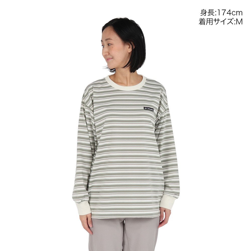 コロンビア（Columbia）（レディース）ロンT クラウドアベニュー長袖Tシャツ クルー PL3747 191
