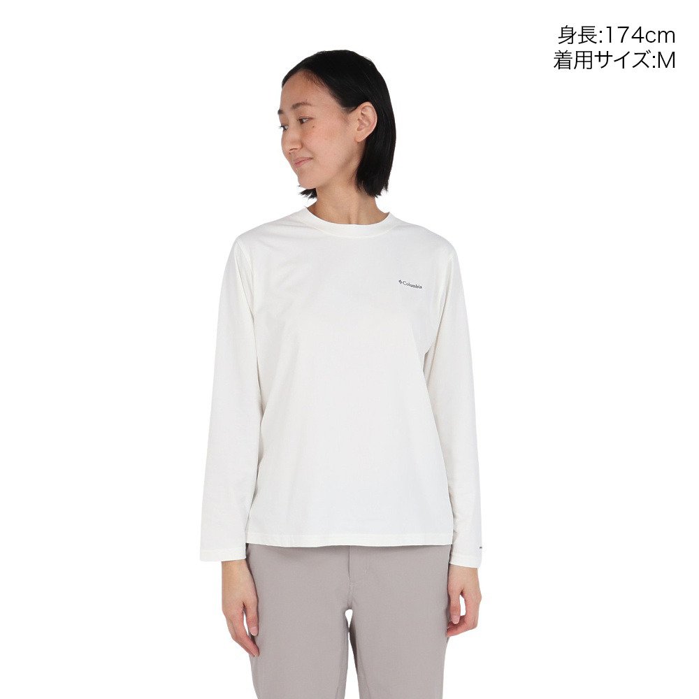コロンビア（Columbia）（レディース）長袖 ロンT ライトキャニオン ロングスリーブ Tシャツ PL4689 125