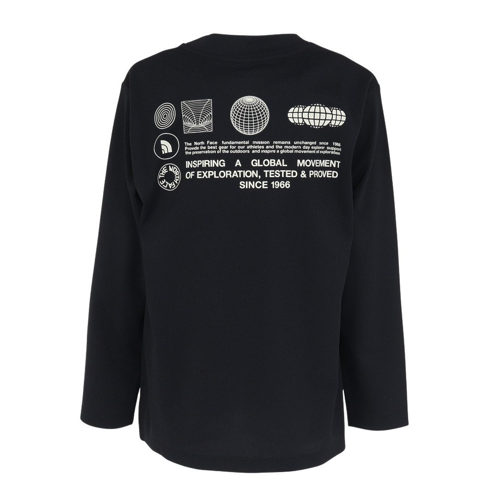 ジュニア 水陸両用 サンシェード 長袖Tシャツ NTJ12565 K 3