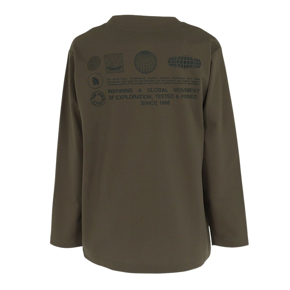 ジュニア 長袖 ロングスリーブサンシェードTシャツ 水陸両用 NTJ12565 NT 3