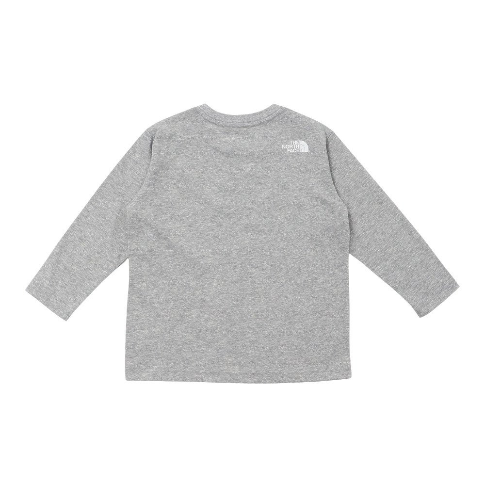 長袖Tシャツ ロングスリーブ スモールスクエアロゴ Tシャツ NTT32531 Z 2