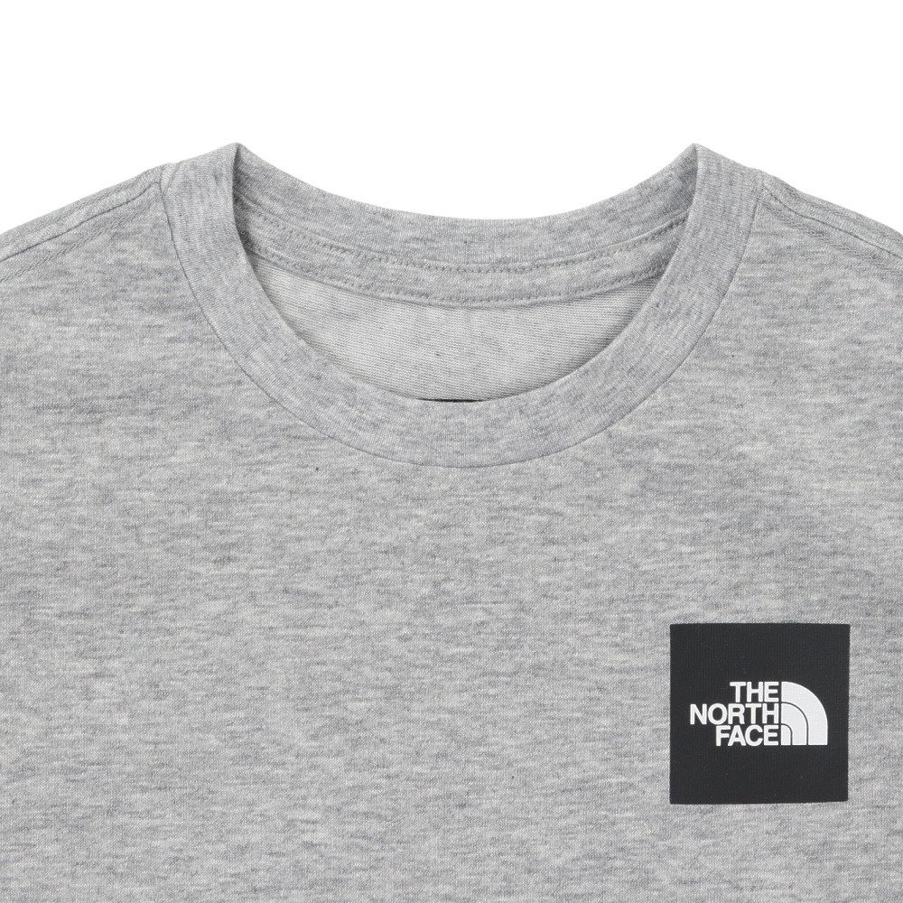 長袖Tシャツ ロングスリーブ スモールスクエアロゴ Tシャツ NTT32531 Z 3