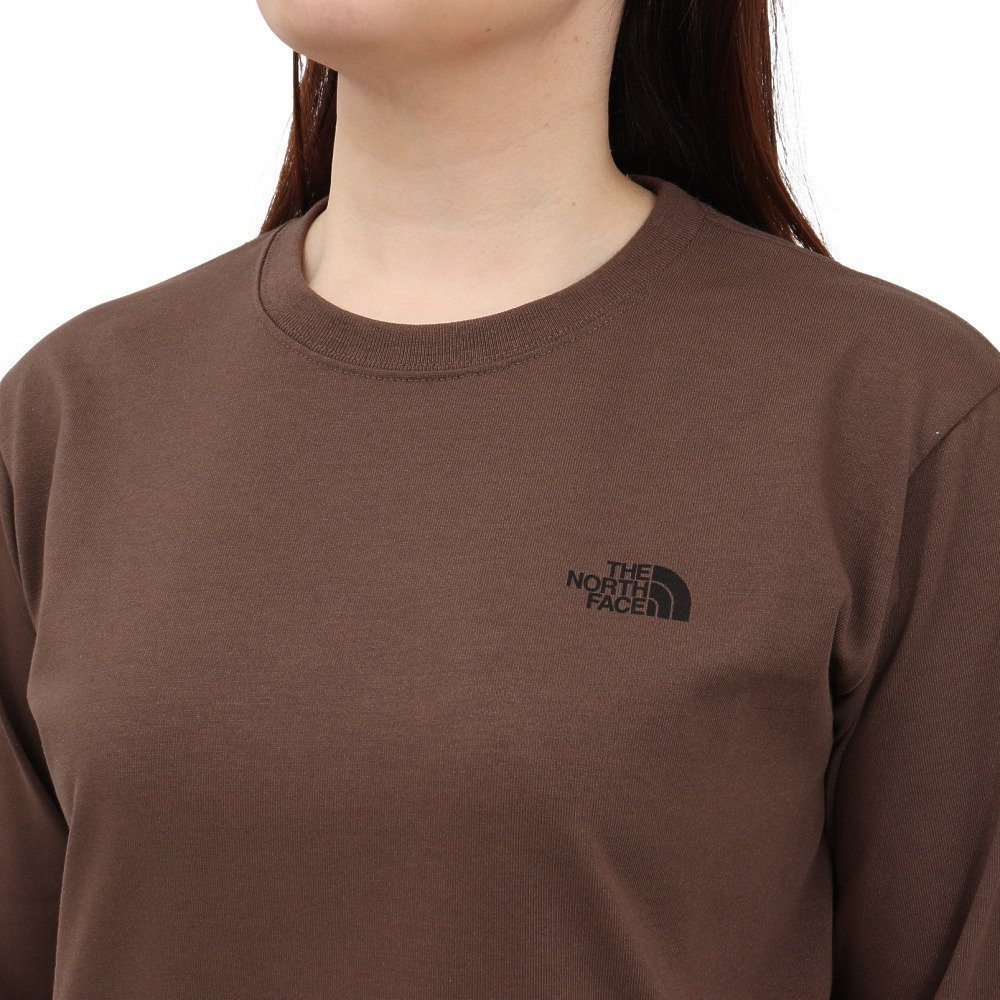 長袖Tシャツ バックスクエアロゴ NTW32442 SK 6
