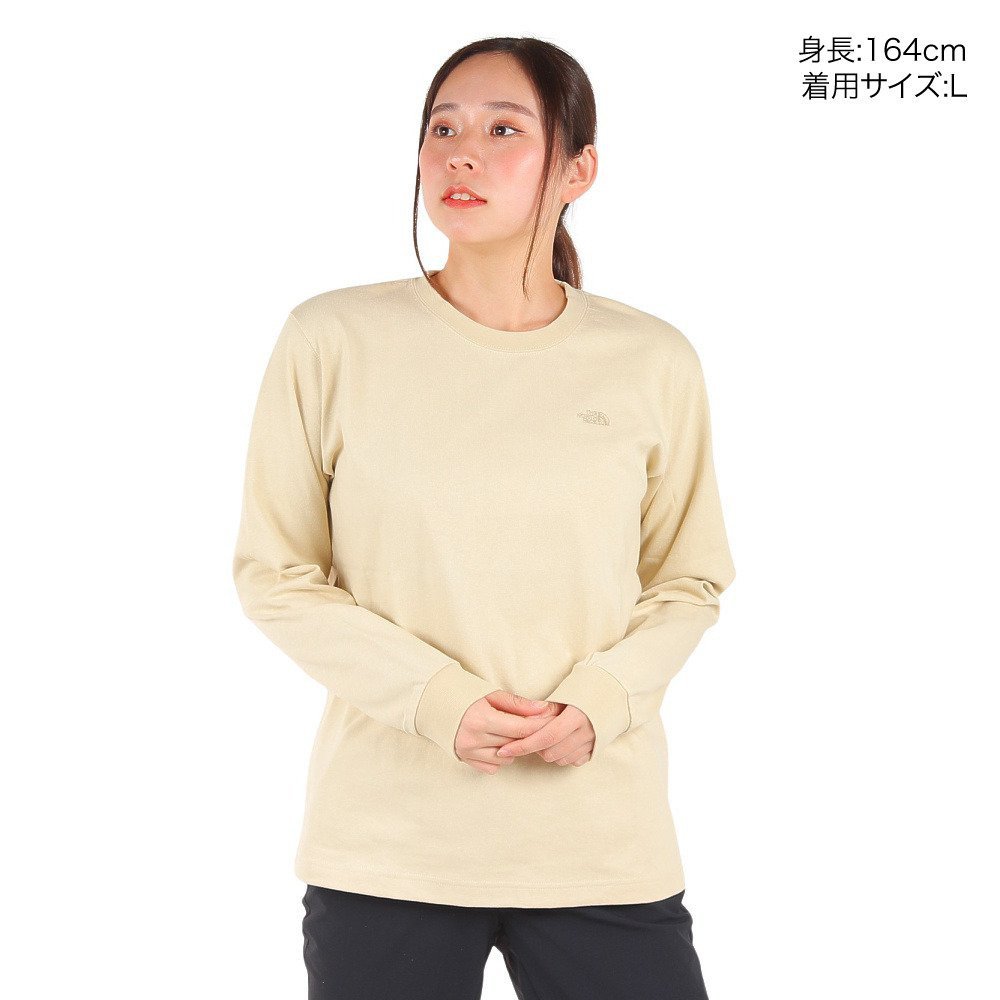長袖Tシャツ ロンT ロングスリーブヌプシコットンティー NTW32443 GL 2