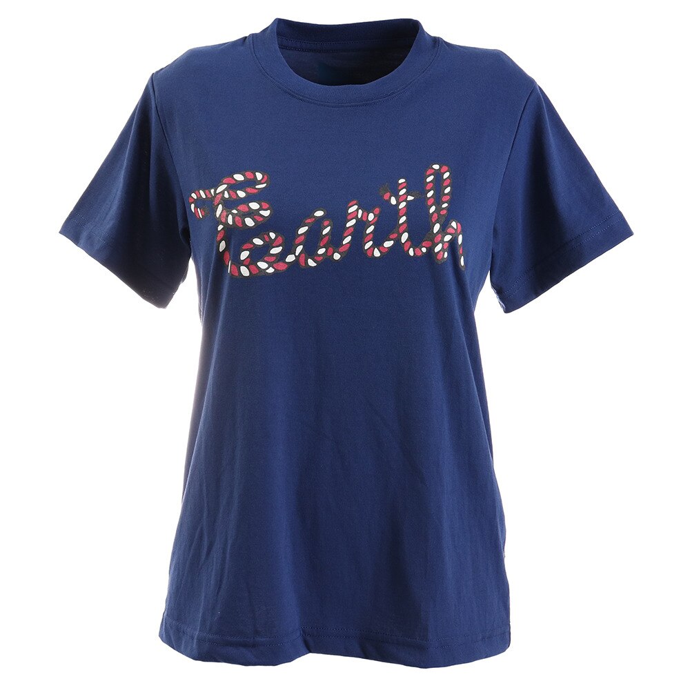  【多少の傷汚れありの為大奉仕】KNOTMASTER TEE レディース tシャツ 半袖 WES17W02-5712 NVY 