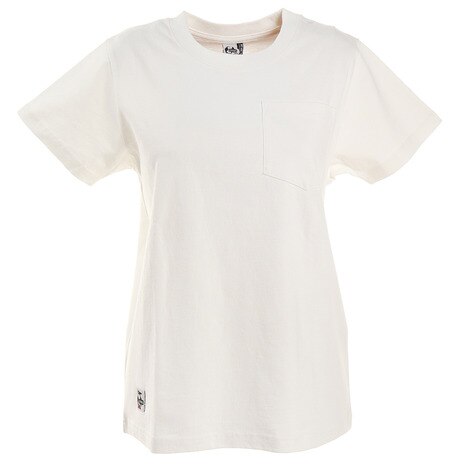 ＜エルブレス＞ tシャツ 半袖 ユタポケット CH11-1328 White