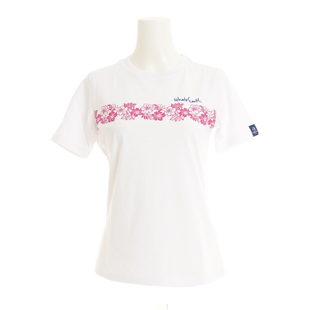  HIBISCUS tシャツ 半袖 WE21HA14WHT 