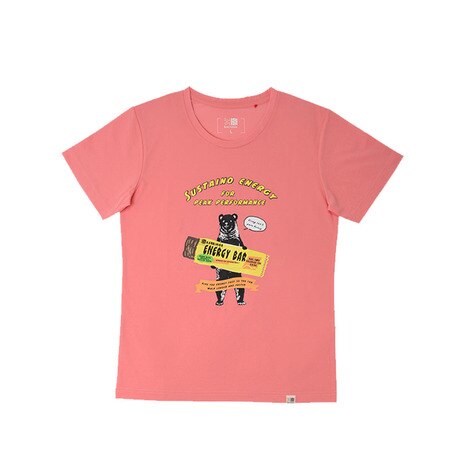 ＜エルブレス＞ 半袖Tシャツ イラストレーション T vol3 SW-DI19-0819/Pink