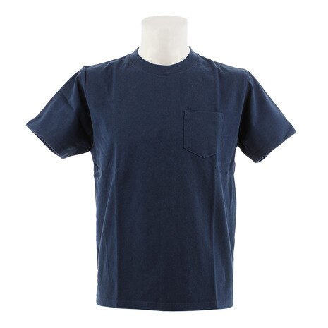 ＜エルブレス＞ tシャツ ユタポケット tシャツ 半袖 CH01-1328 Navy画像