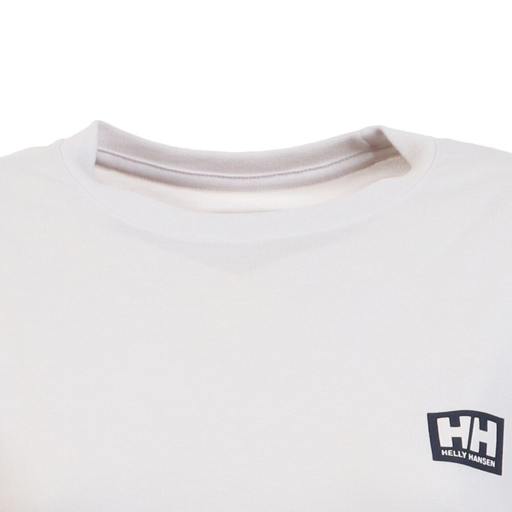 ヘリーハンセン（HELLY HANSEN）（レディース）ショートスリーブ スモールロゴティー ホワイト HOEV62003 W 半袖Tシャツ トップス カジュアル アウトドア スポーツ 速乾
