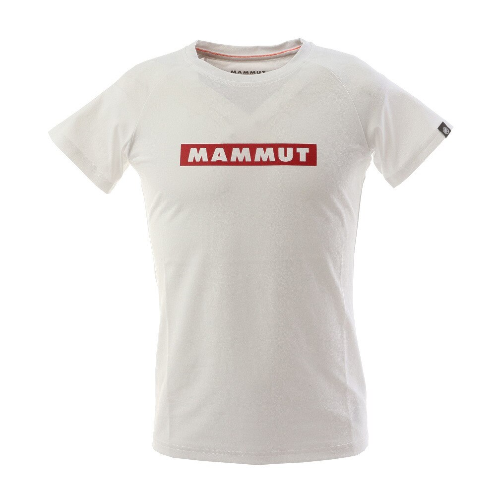 Tシャツ Qd ロゴプリントtシャツ 1017 0 マムート エルブレス