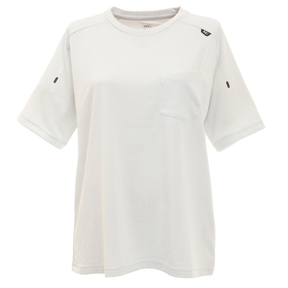  tシャツ 半袖 ジャカード メッシュ クルー ショートスリーブ MIV01782-8748 