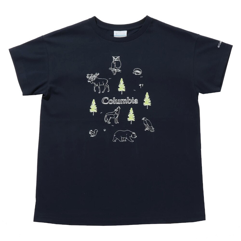 10 Offクーポン発行 8月7日迄 半袖tシャツ ヤハラフォレスト ウィメンズ ショートスリーブtシャツ Pl01 464 紺 ネイビー かわいい アニマル コロンビア エルブレス 10 Offクーポン発行 8月7日迄 半袖tシャツ ヤハラフォレスト ウィメンズ ショートスリーブtシャツ Pl01 464 紺 ネイビー かわいい アニマル コロンビア エルブレス