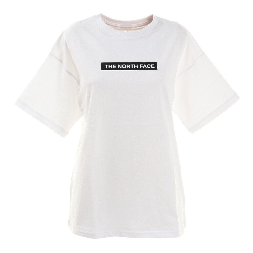  半袖Tシャツ ショートスリーブボックスロゴティー NTW32101X W シンプル   
