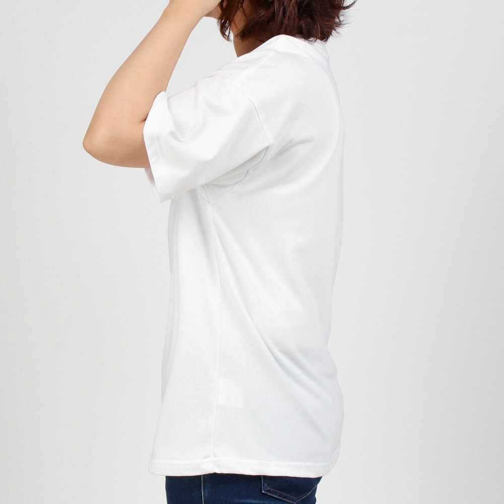 ノースフェイス（THE NORTH FACE）（レディース）半袖Tシャツ スモールロゴポケットティー NTW32102X W ホワイト