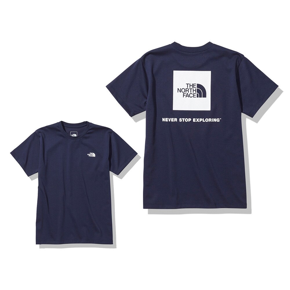  バックスクエアー ロゴ 半袖Tシャツ NTW32144 NY