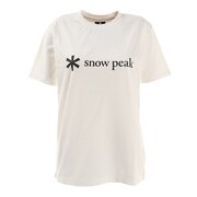スノーピーク（snow peak）（レディース）ロゴ 半袖Tシャツ SPS-TS-21SU001WH