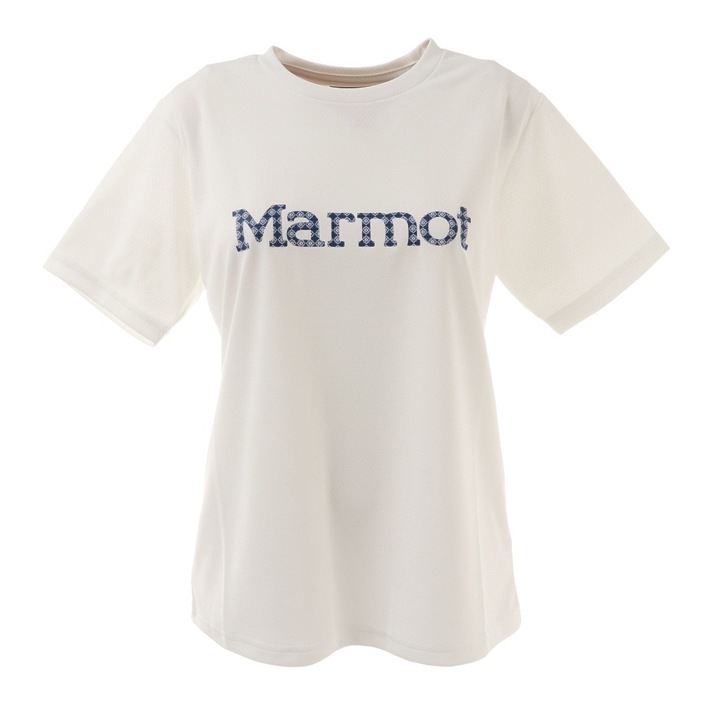 マーモット（Marmot）（レディース）半袖Tシャツ TOWRJA61XB WH ホワイト