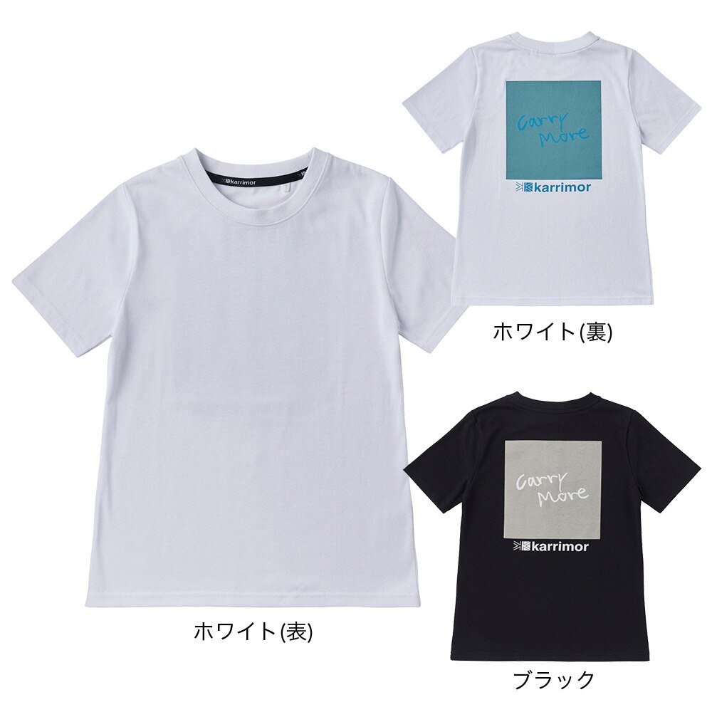 カリマー（karrimor）（レディース）半袖Tシャツ キャリーモア ソリッド S/S T ウィメンズ Tシャツ 101358-9000 ブラック